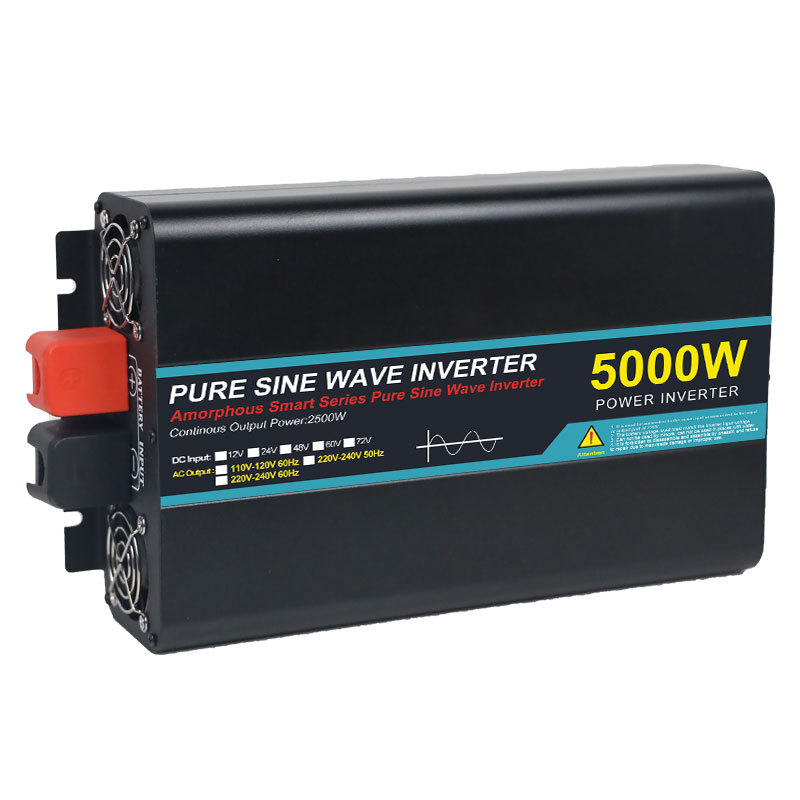 Pure Sine Wave Inverter - Fahrzeugmontierter Wechselrichter 4000W 5000W Hochleistungs-Intelligenter Auto-Wechselrichter