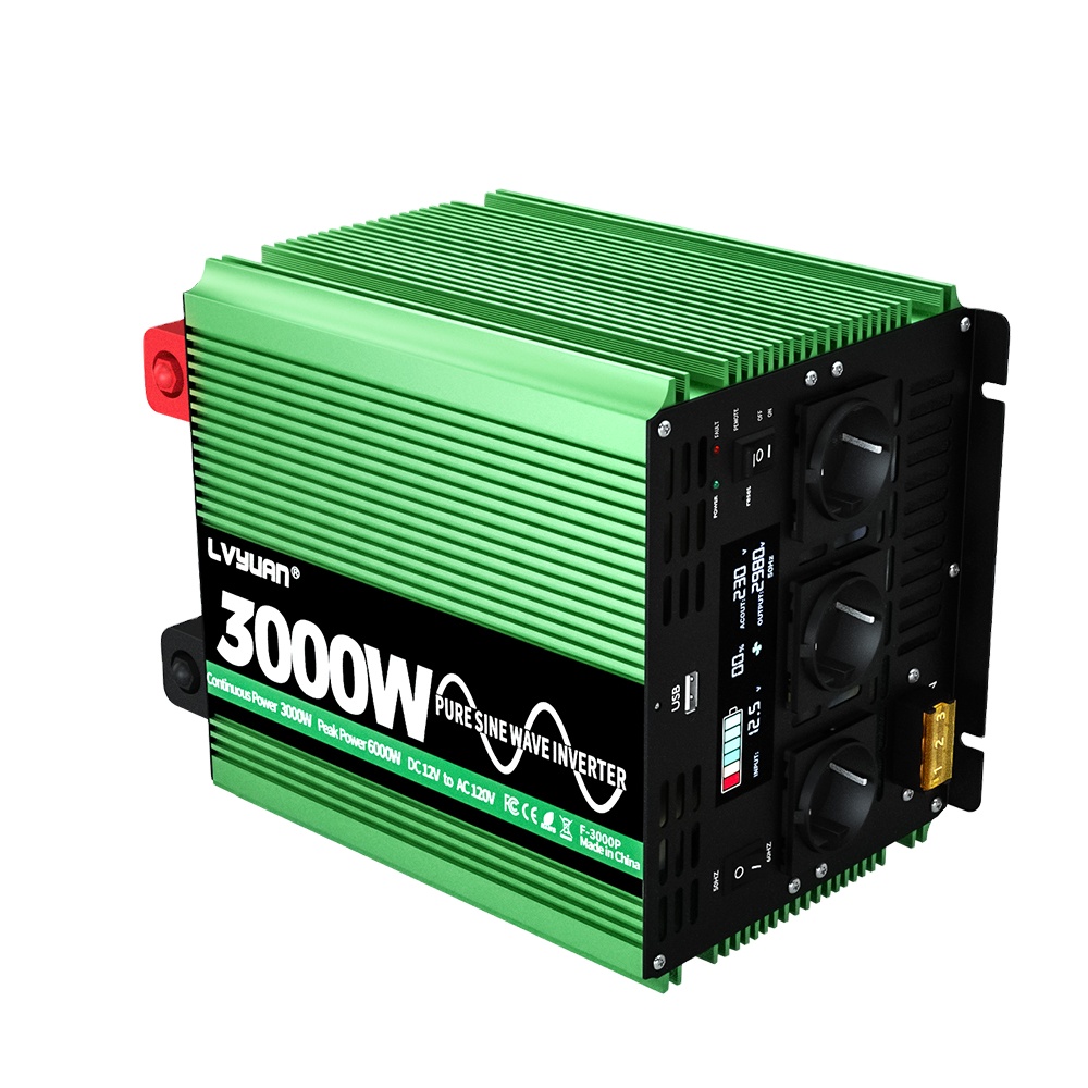 Pure Sine Wave Inverter - LVYUAN 3000W 6000W Auto-Stromwechselrichter Reine Sinuswelle