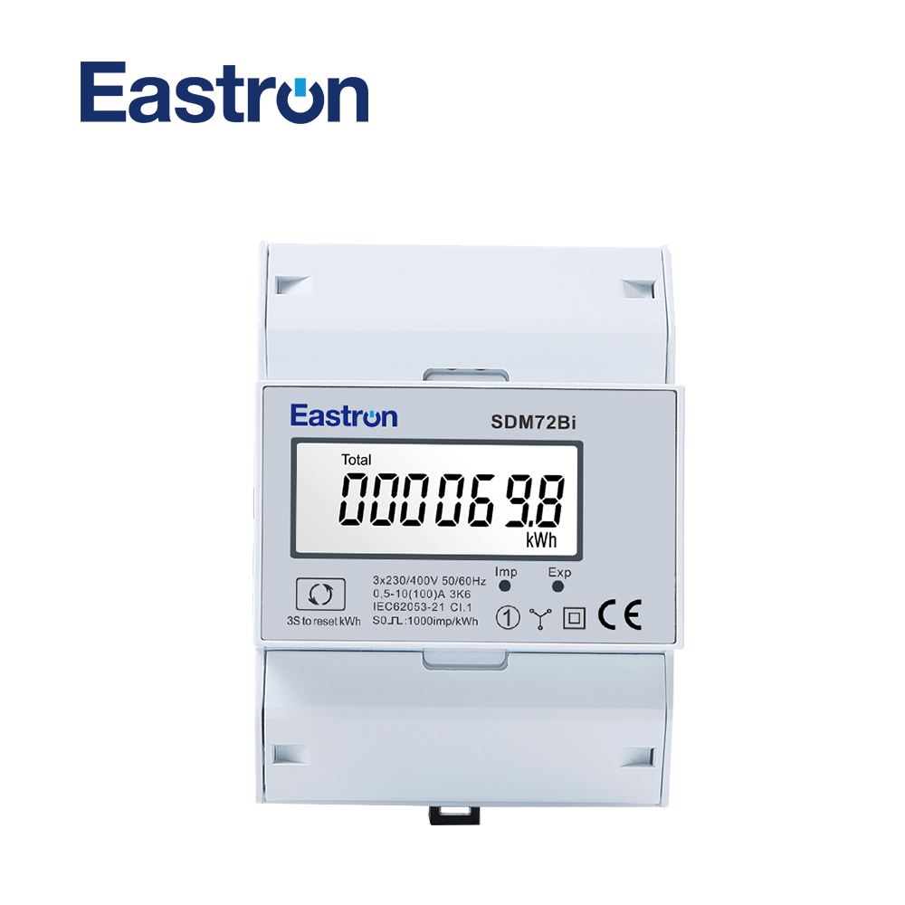 Renewable Energy Directive - SDM72BI Drei Phase Bi-directional Energie Meter