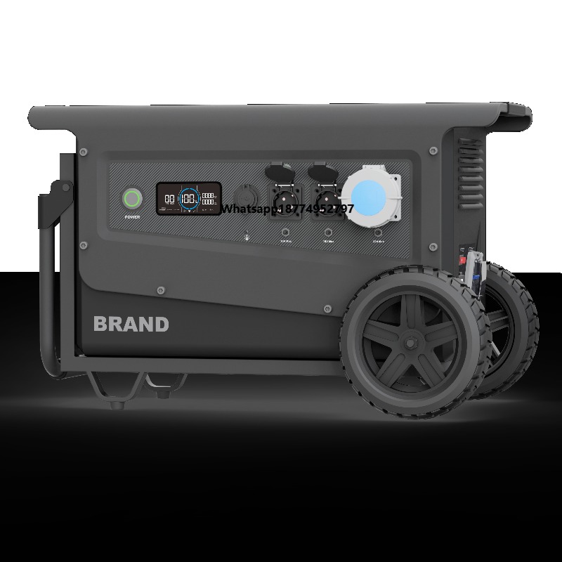 Pure Sine Wave Inverter - Tragbare Powerstation 5040WH 5000W LiFePO4 Reiner