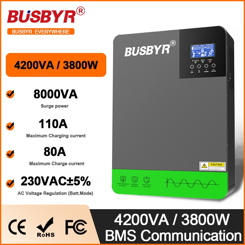 4,2 kW 6,2 kW Hybrid-Solarwech – Mppt Charge Controller Bewertung und Preis