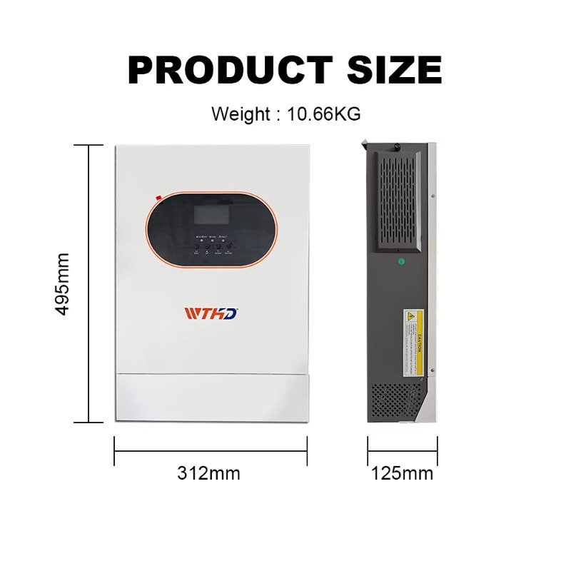 6,2KW Einphasiger Netzunabhäng – Pure Sine Wave Inverter Bewertung und Preis
