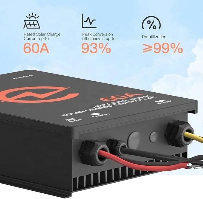 CE-zertifizierter ELEJOY EMD60 – Mppt Charge Controller Bewertung und Preis