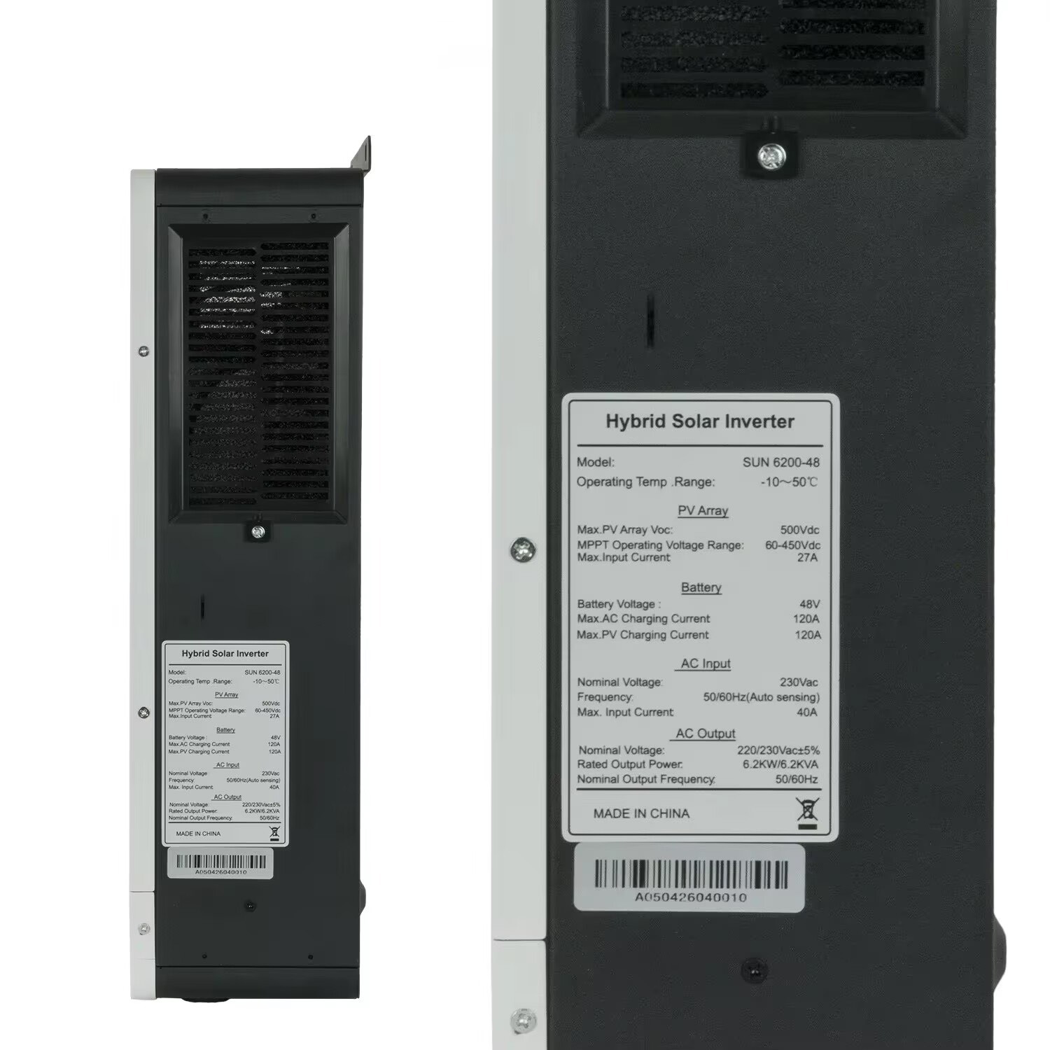 Hybrid-Solarwechselrichter 6,2 – Pure Sine Wave Inverter Bewertung und Preis