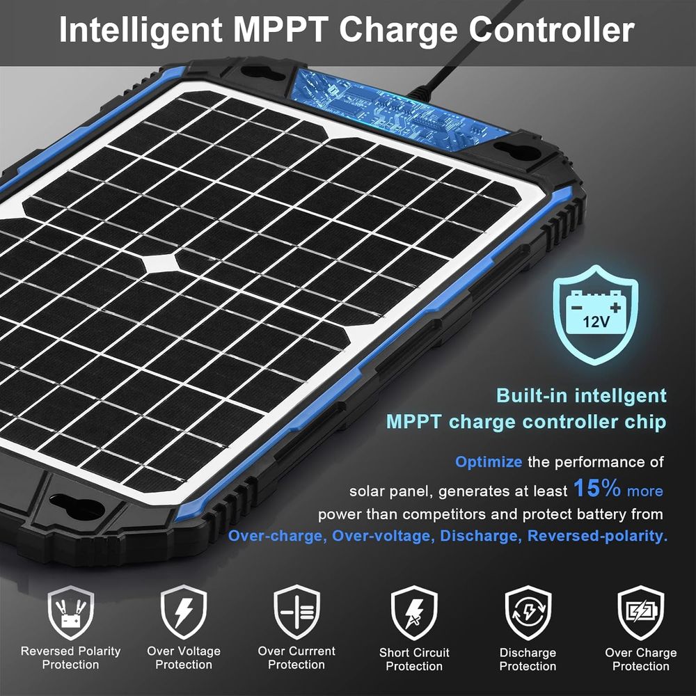 Wasserdichtes 12W 12V Solar-La – Mppt Charge Controller Bewertung und Preis