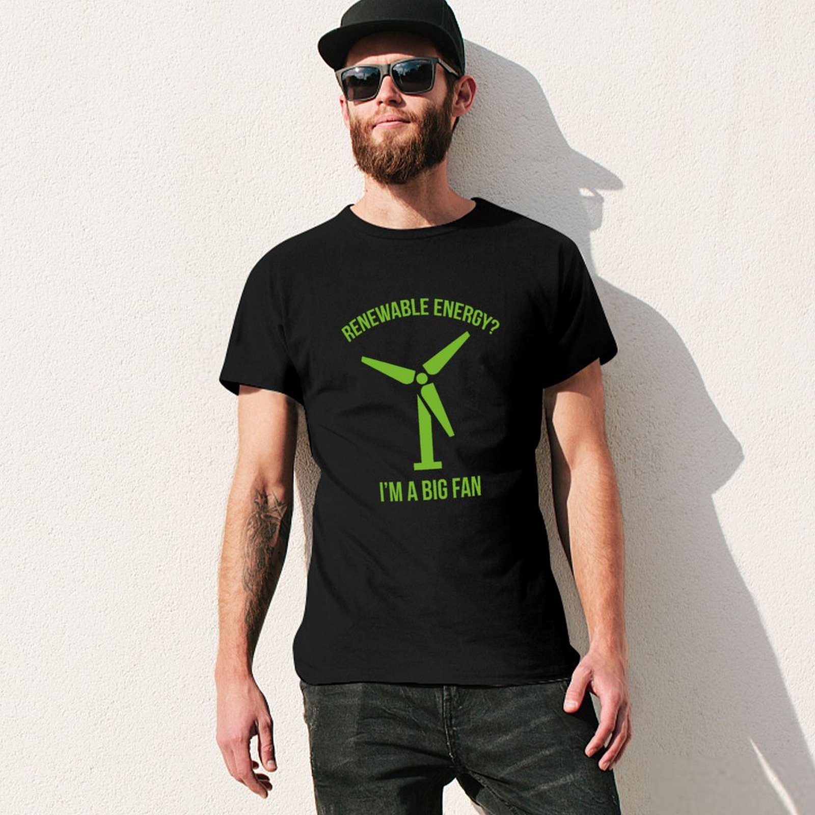 T-Shirt für erneuerbare Energi – Renewable Energy Work Bewertung und Preis