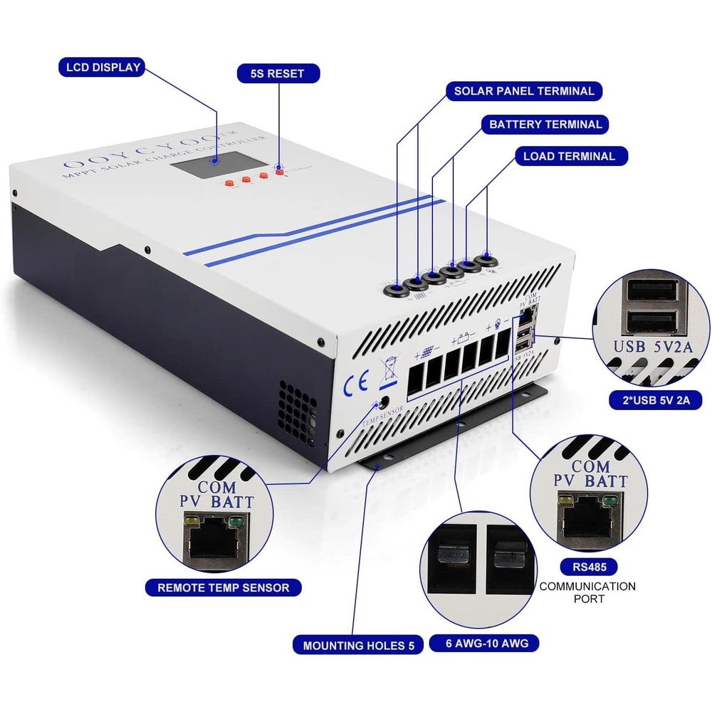 100 Ampere MPPT Solar-Laderegl – Mppt Charge Controller Bewertung und Preis